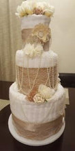 Load image into Gallery viewer, Towel Cake - Bridal Shower/Wedding
