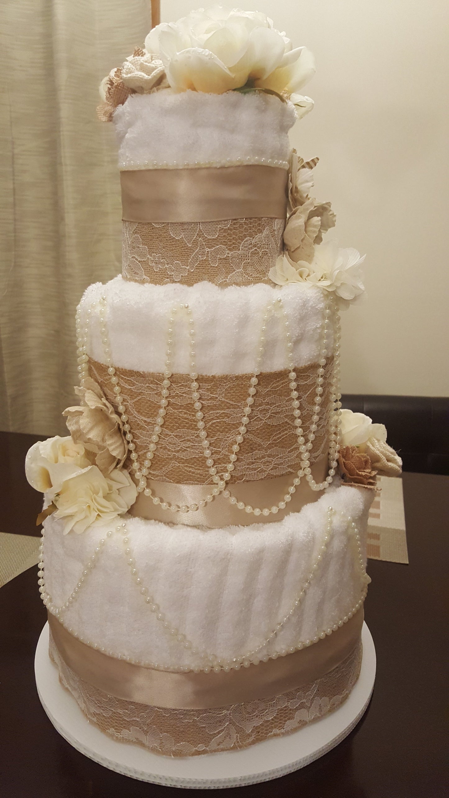 Towel Cake - Bridal Shower/Wedding
