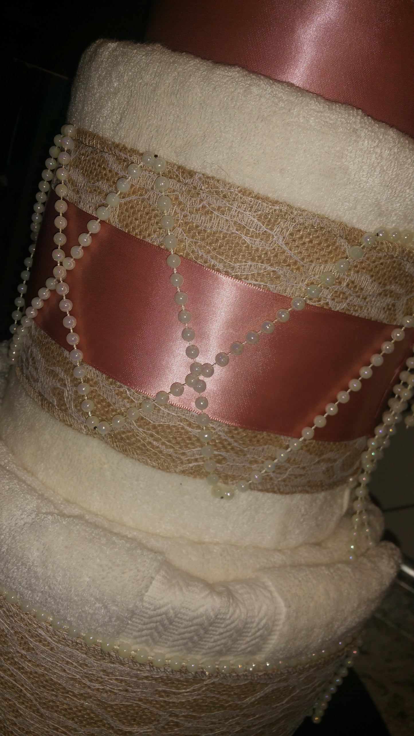 Towel Cake - Bridal Shower/Wedding