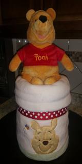 Diaper Cake - Winnie-the-Pooh in Honey Pot