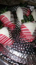Load image into Gallery viewer, Strawberries - Chocolate Covered/Dipped (Tri-Color)
