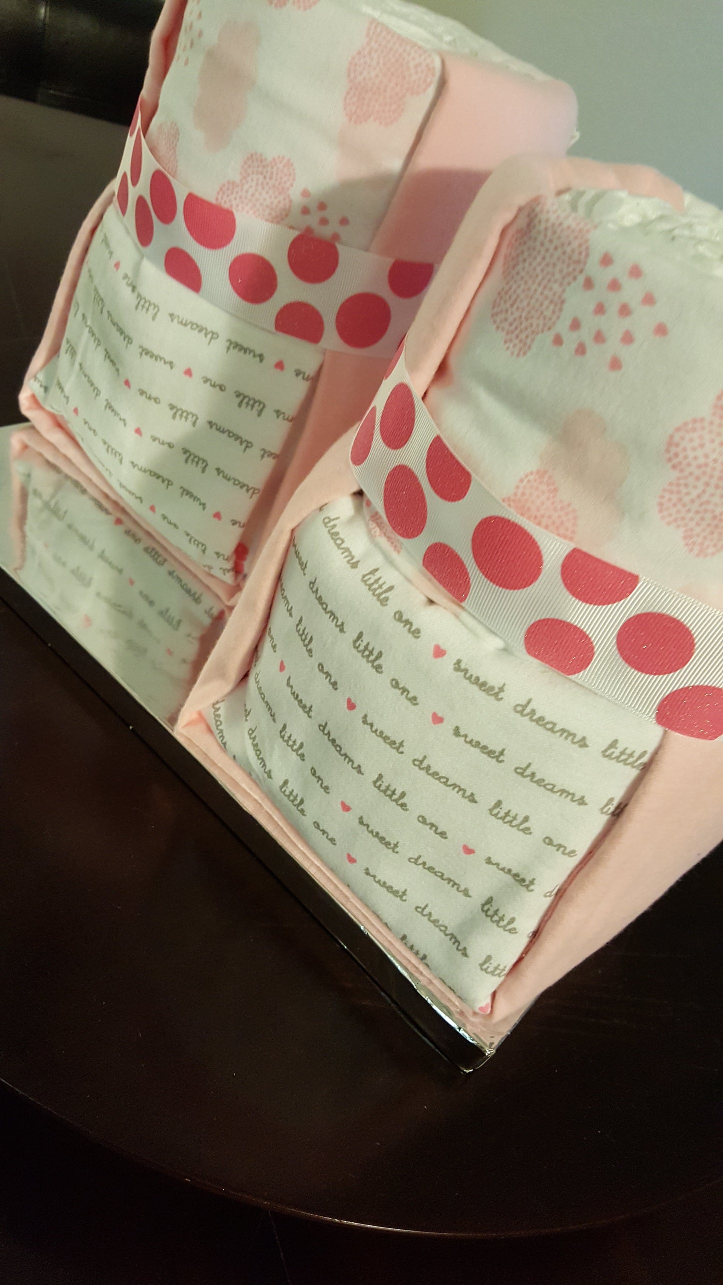 Diaper Cake - Baby Booties (Girl)