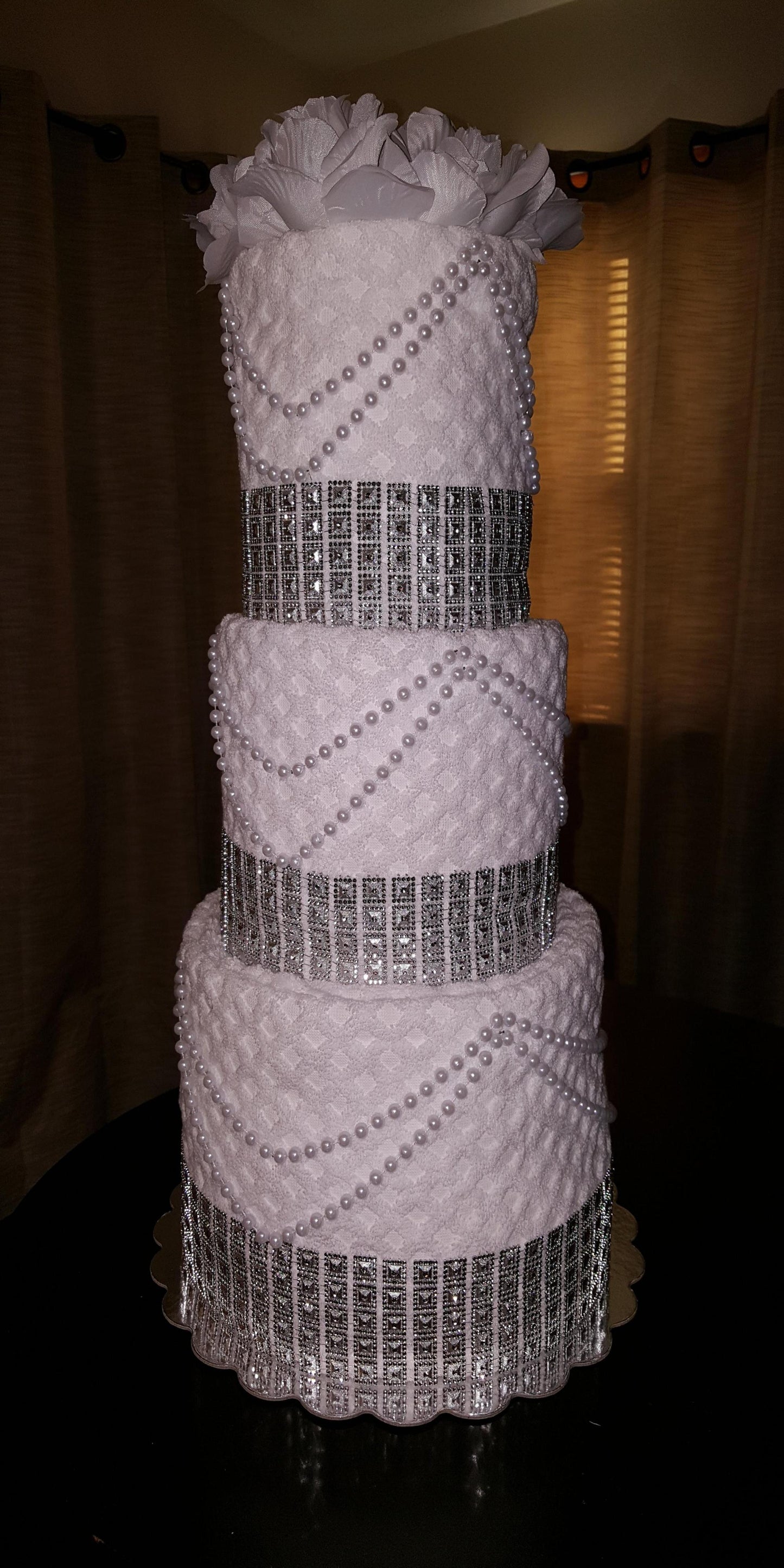 Towel Cake - Bridal Shower/Wedding