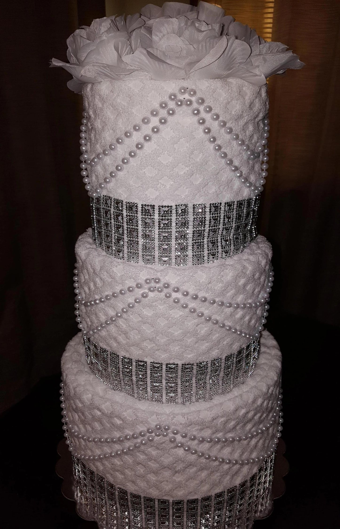 Towel Cake - Bridal Shower/Wedding
