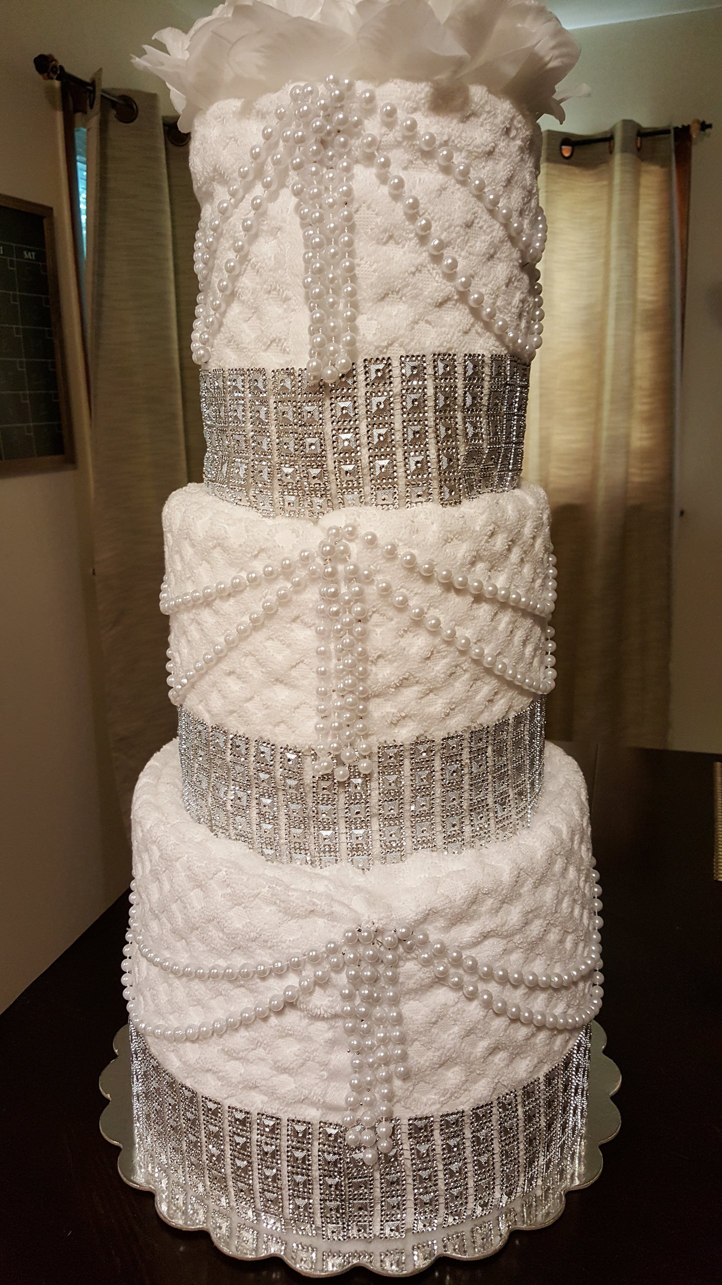 Towel Cake - Bridal Shower/Wedding