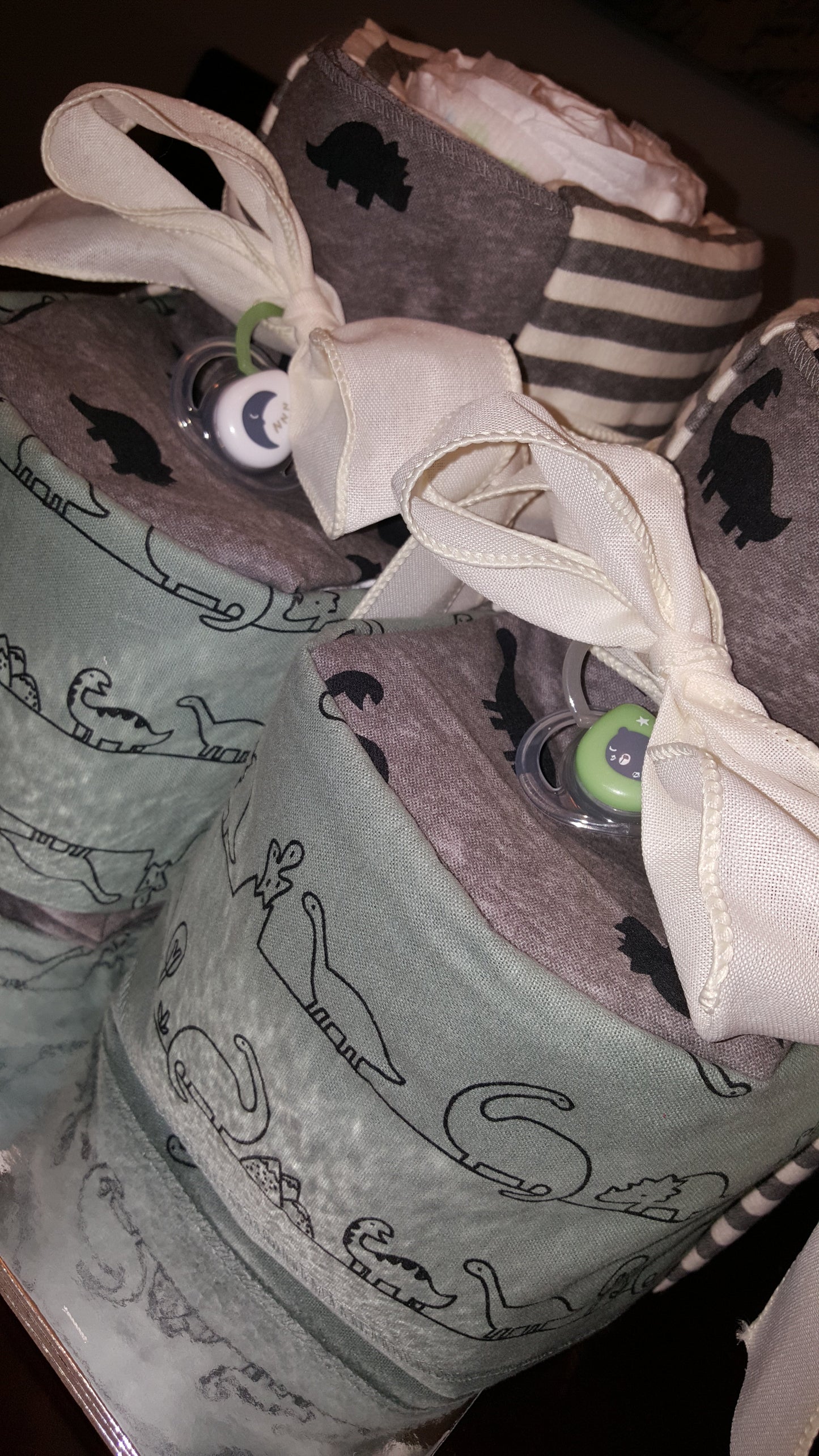 Diaper Cake - Baby Booties (Boy)
