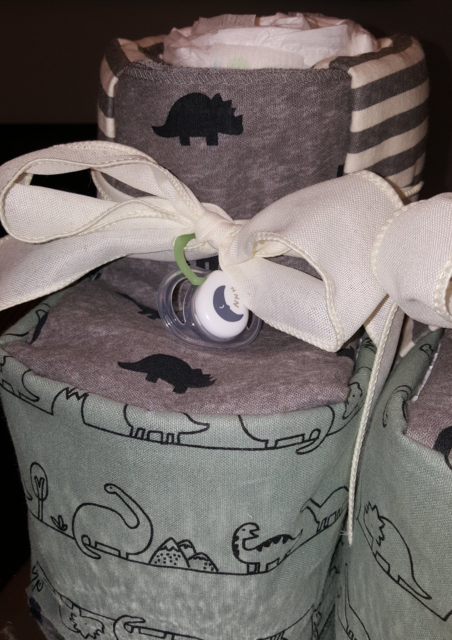 Diaper Cake - Baby Booties (Boy)