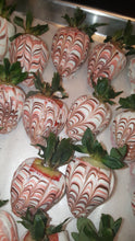 Load image into Gallery viewer, Strawberries - Chocolate Covered/Dipped (Marble)
