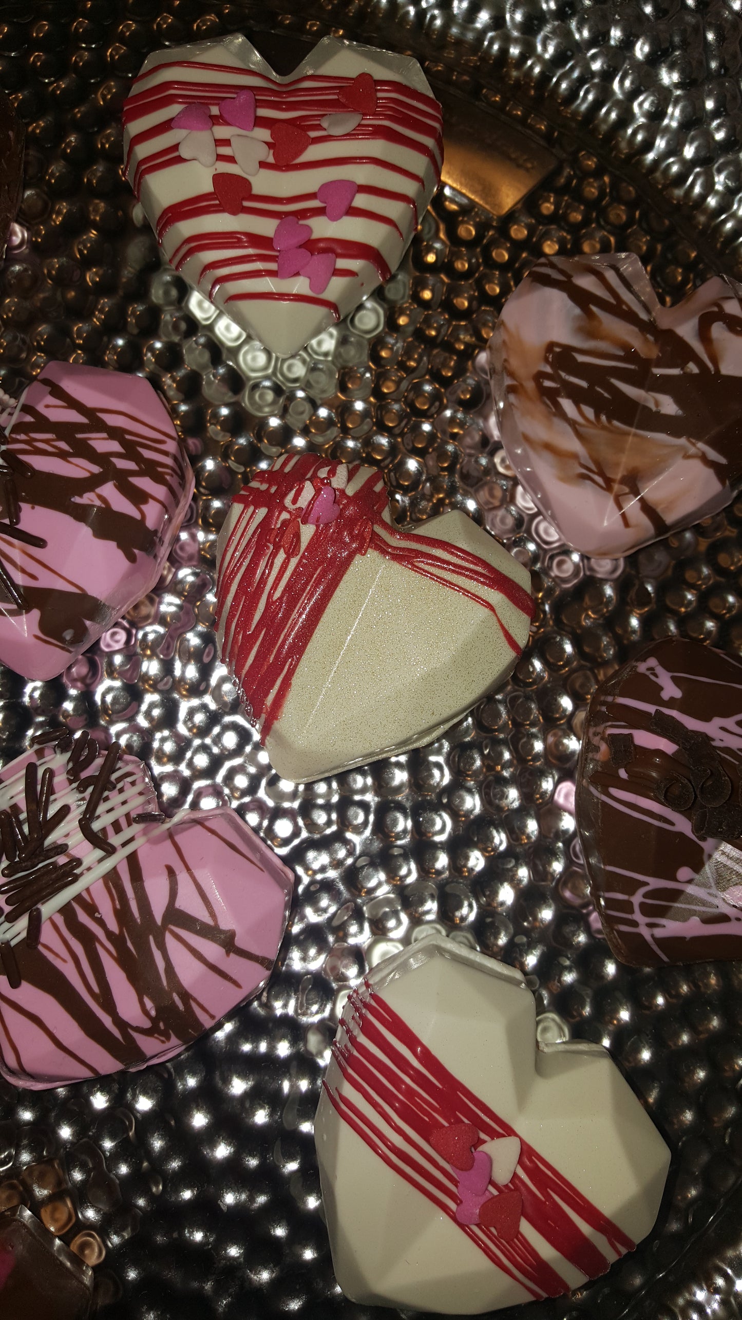 Hot Chocolate Cocoa Bombs - (Heart Shape)