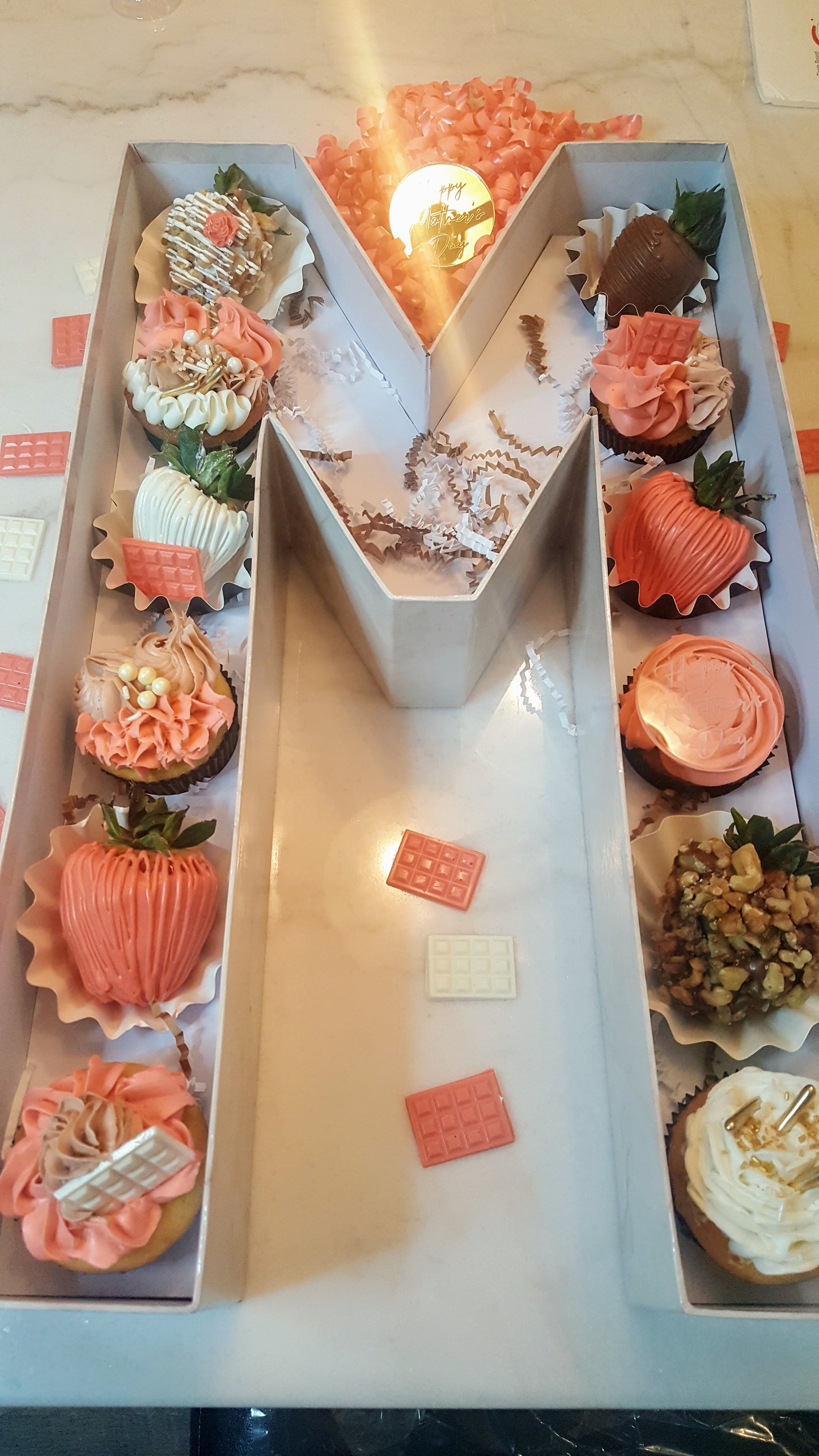 Monogram Letter Sweets Box - M