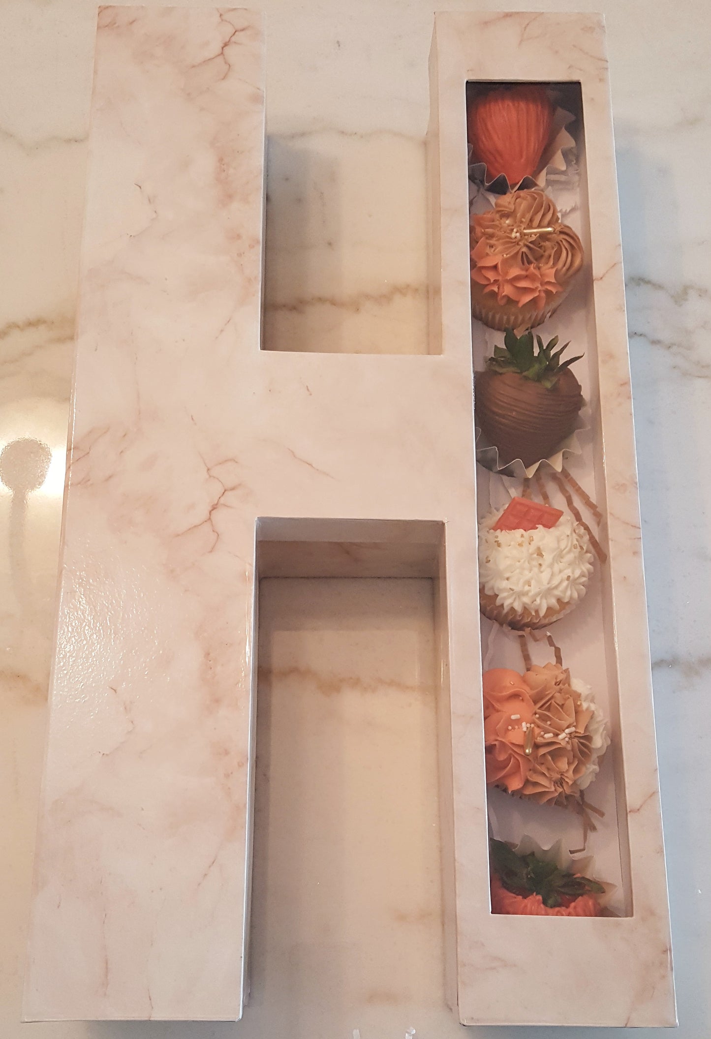 Monogram Letter Sweets Box - H