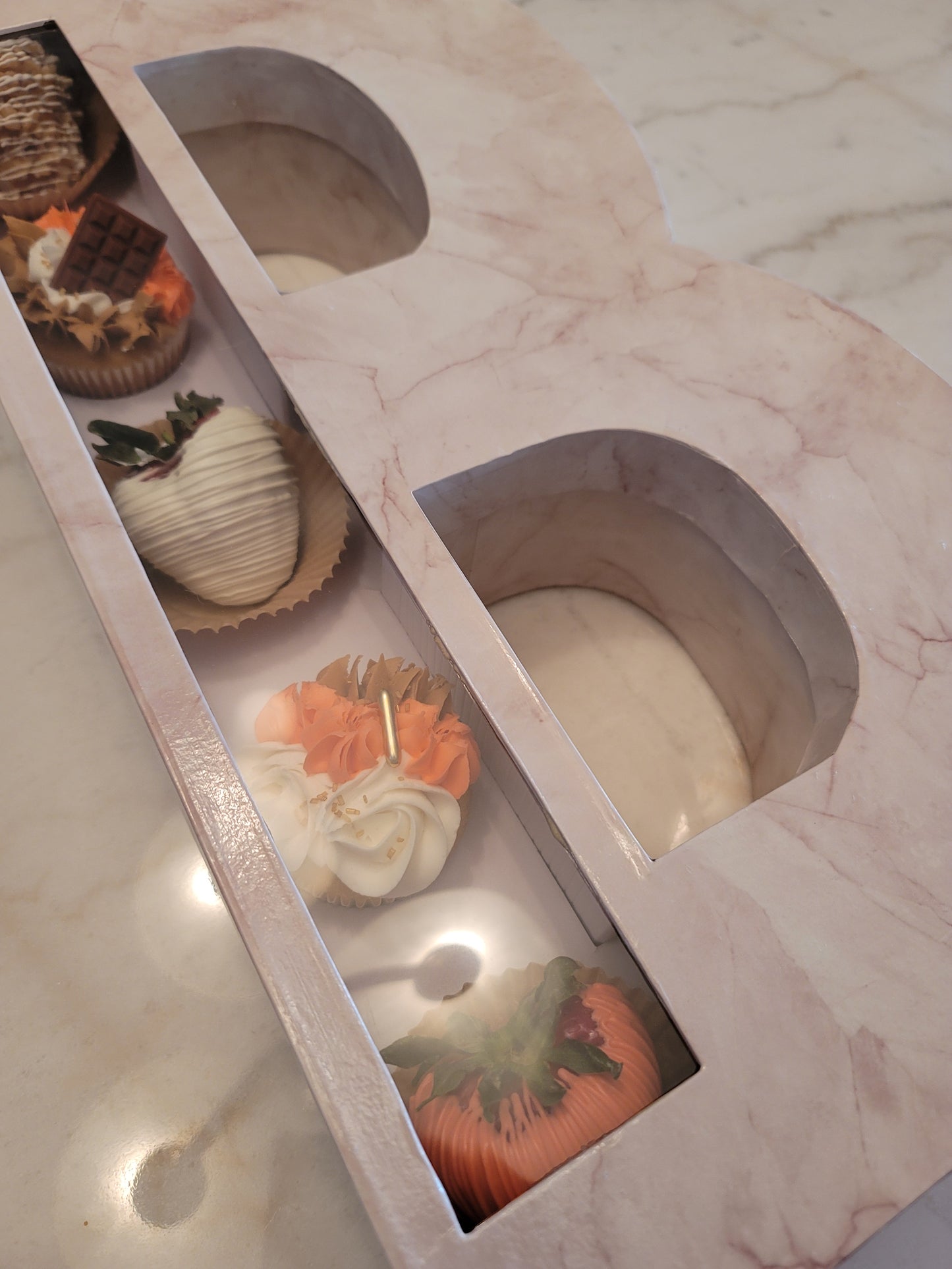Monogram Letter Sweets Box - B