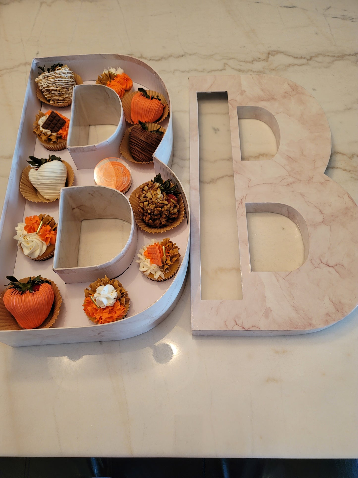 Monogram Letter Sweets Box - B
