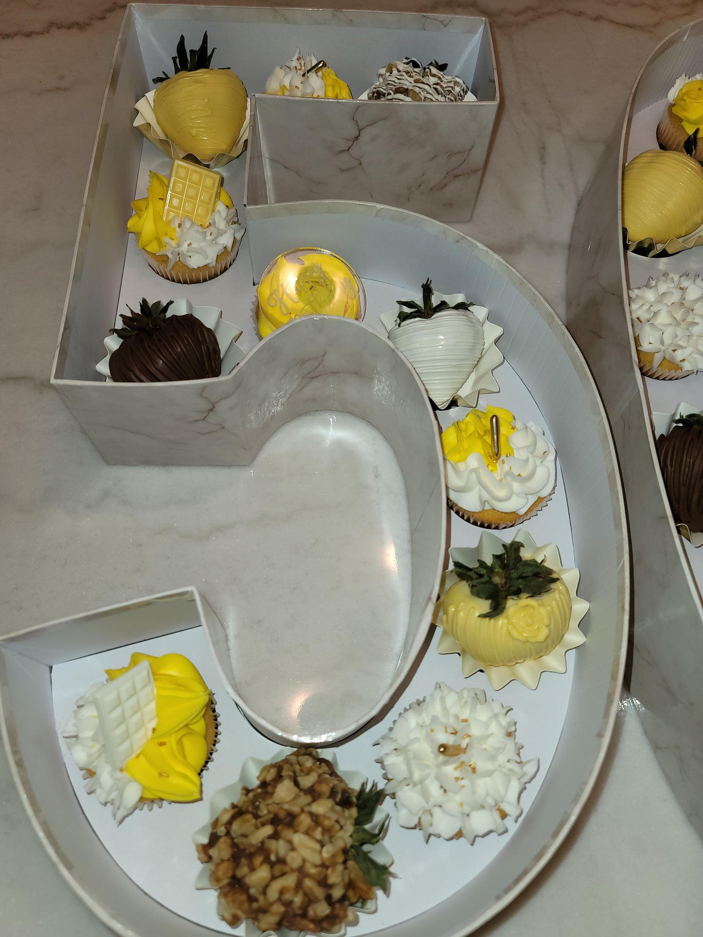 Monogram Number Sweets Box -  5