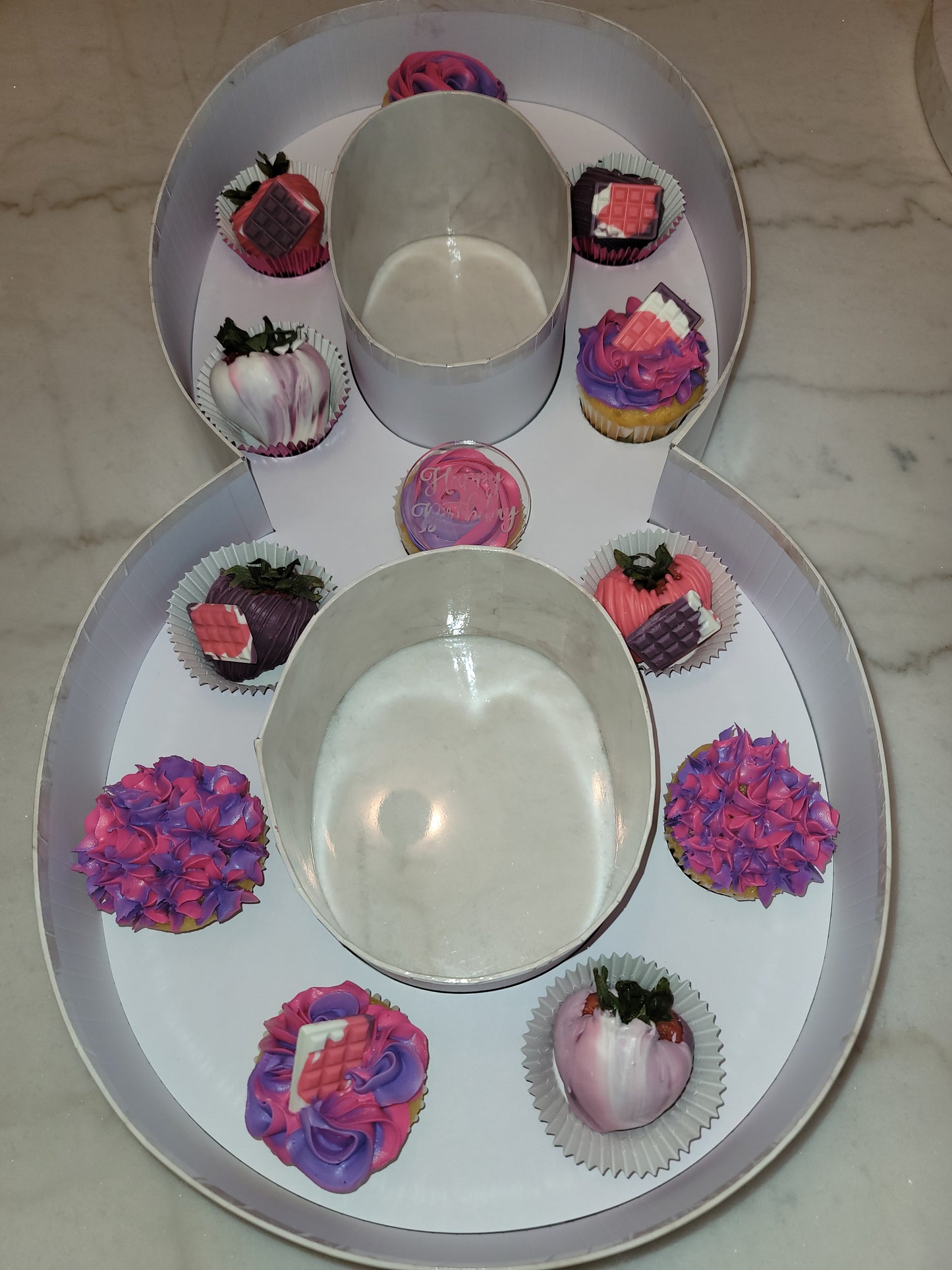 Monogram Number Sweets Box - 8