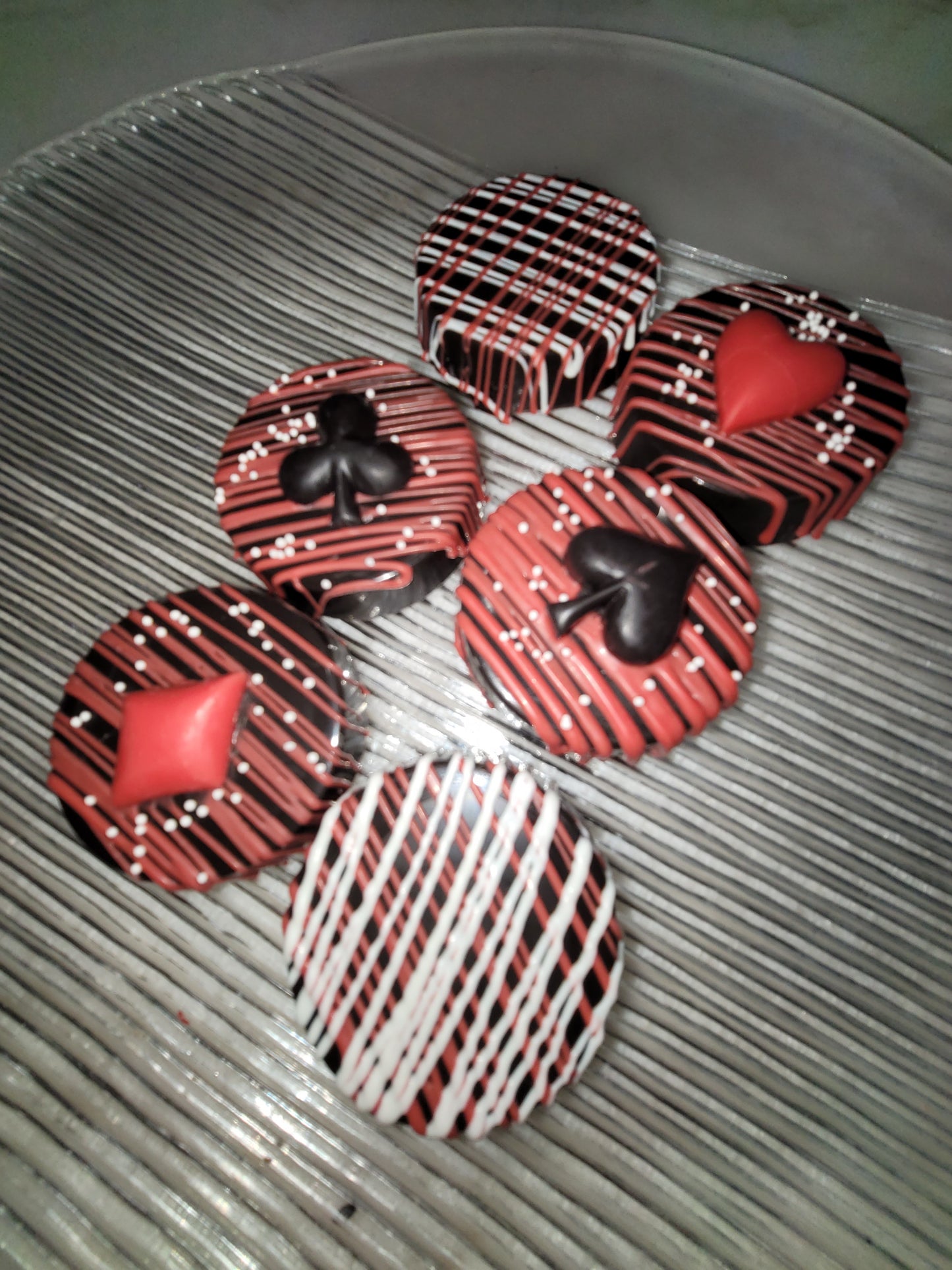 Oreo Cookies - Chocolate Covered/Dipped (Casino Theme)