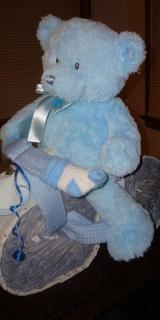 Diaper Cake Bike/Motorcycle - Boy