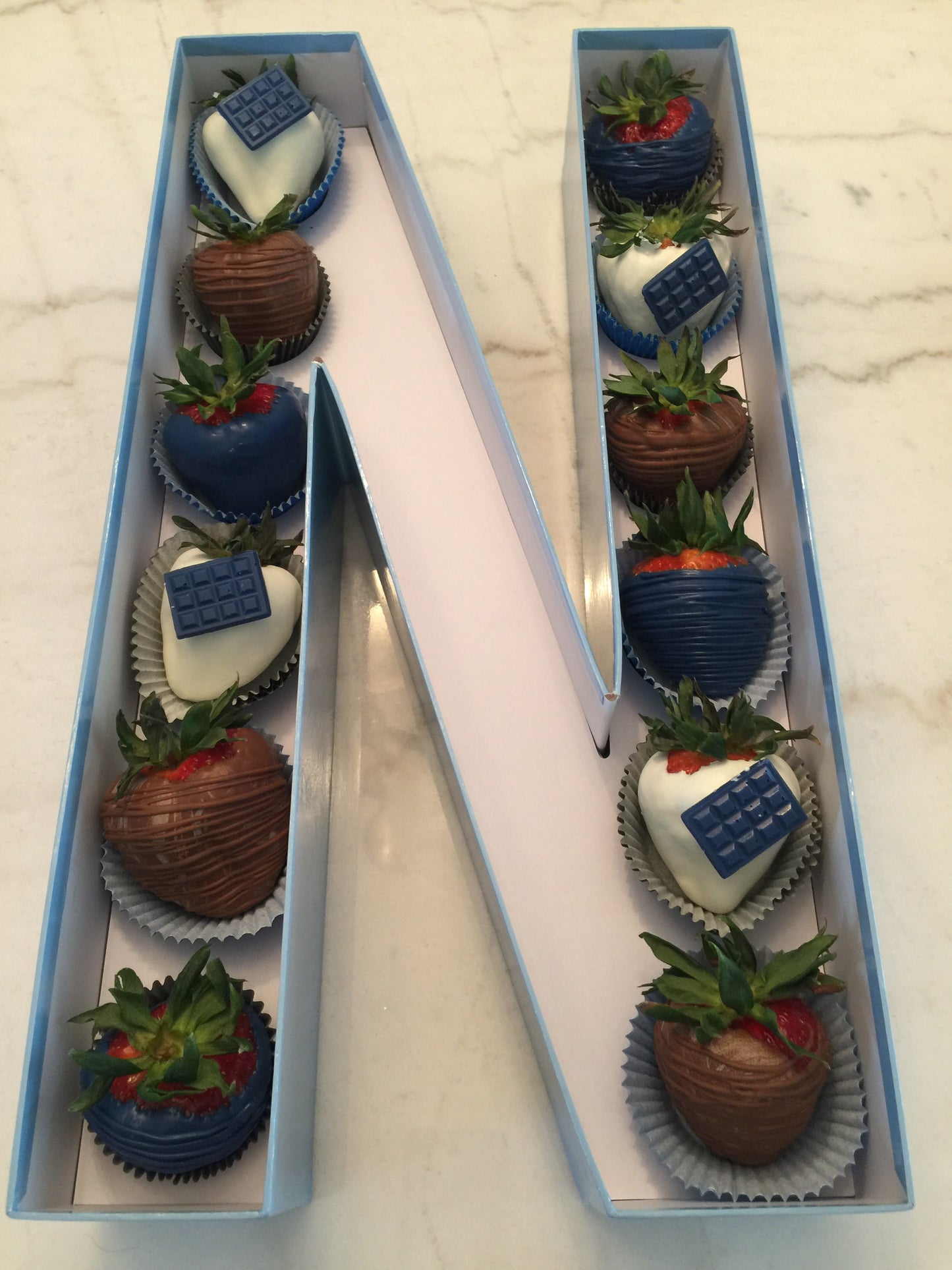 Monogram Letter Sweets Box - N
