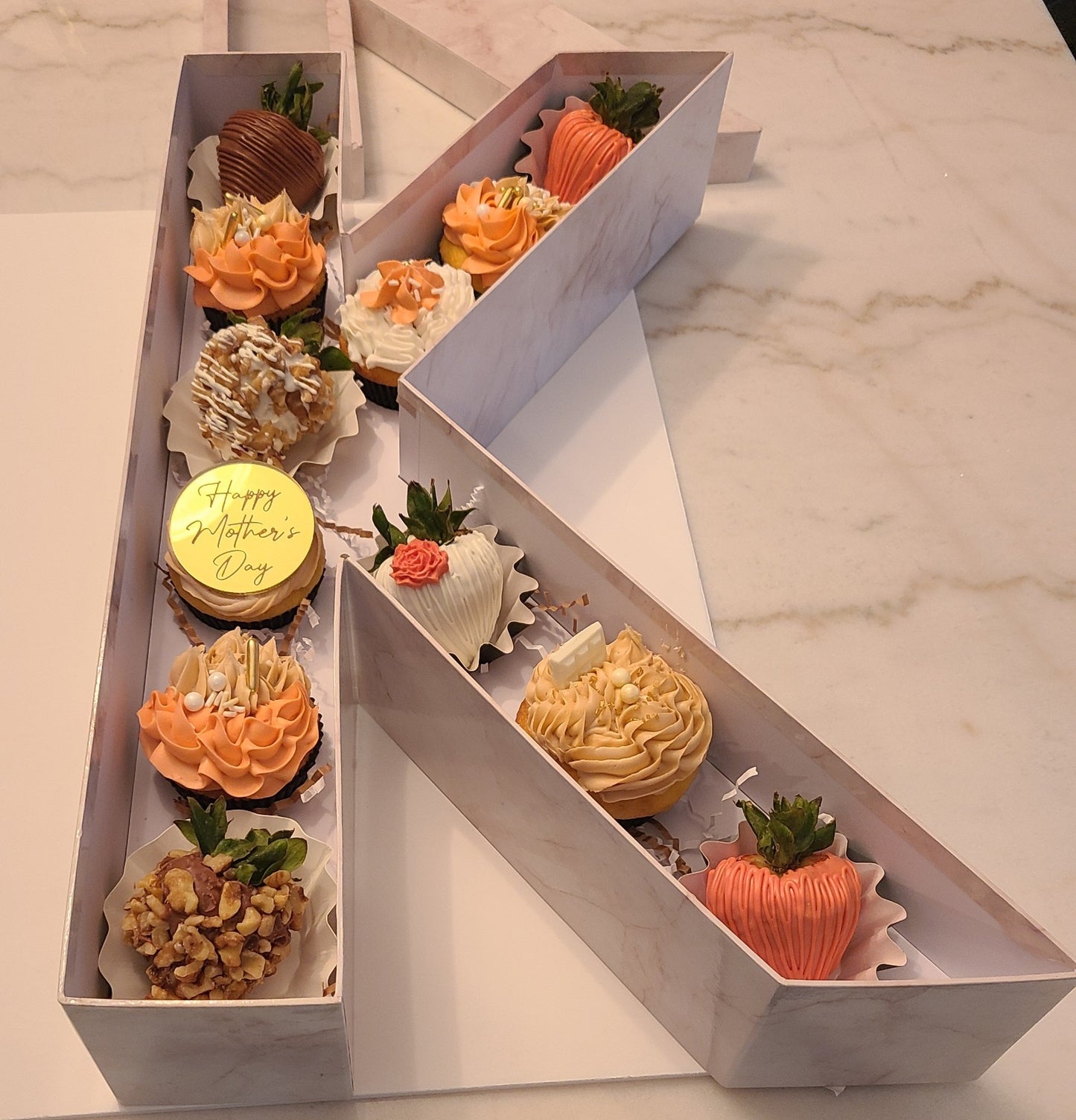 Monogram Letter Sweets Box - K