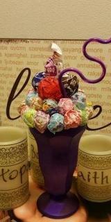 Candy Bouquet - Lollipop Sundae Cup
