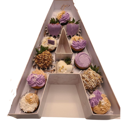 Monogram Letter Sweets Box - A