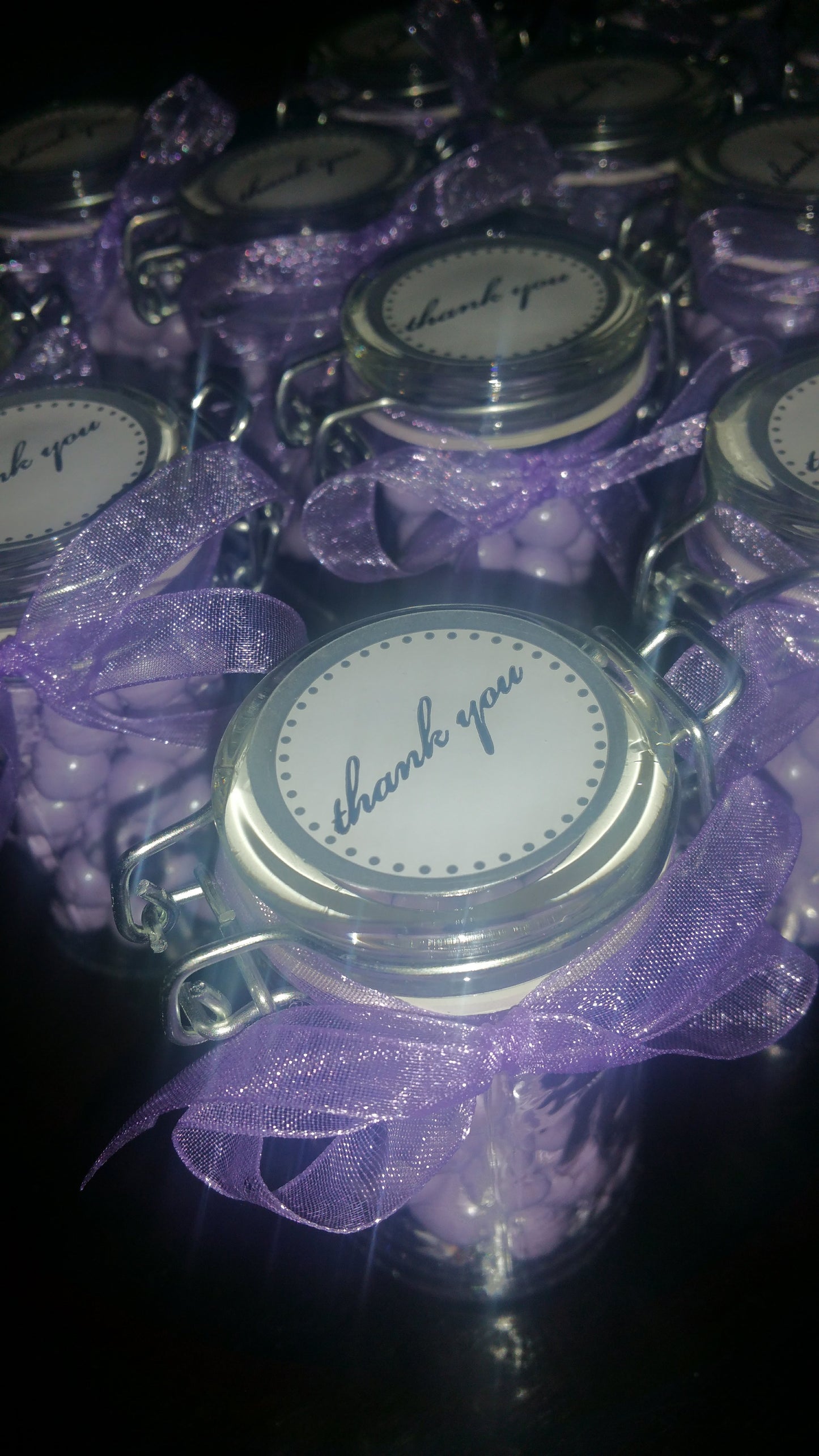 Wedding Favors - Chocolate Candy Jars