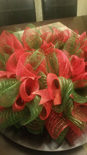 Load image into Gallery viewer, Deco Mesh Wreath Centerpiece
