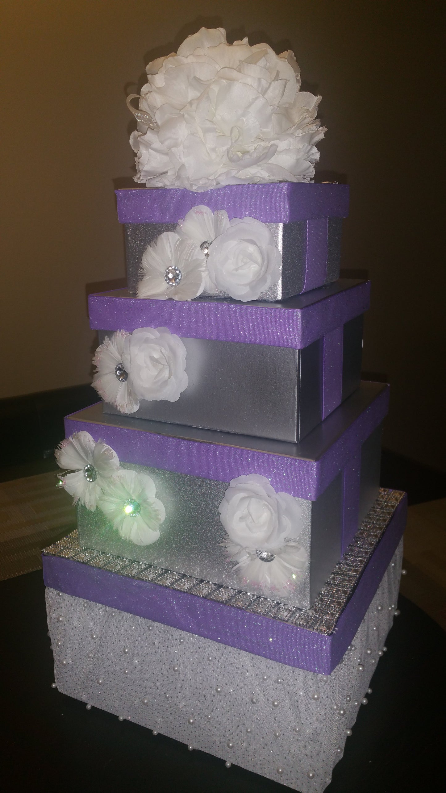 Money Cardbox Centerpiece - Wedding