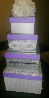 Money Cardbox Centerpiece - Wedding