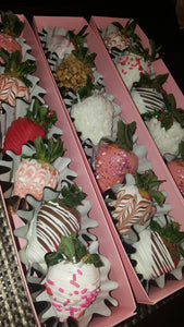 Strawberries - Chocolate Covered/Dipped (Gourmet Box)
