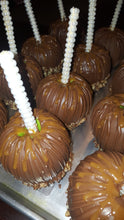 Load image into Gallery viewer, Apples – Chocolate Covered/Dipped (Caramel &amp; Walnuts )
