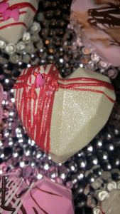 Hot Chocolate Cocoa Bombs - (Heart Shape)