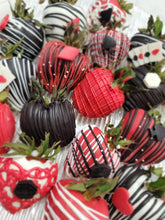 Load image into Gallery viewer, Strawberries - Chocolate Covered/Dipped (Casino Theme)
