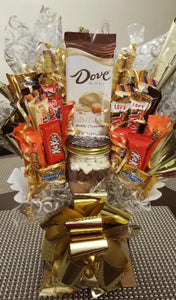 Candy Bouquet - Chocolate Variety Candy Mix