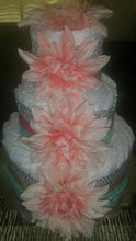 Load image into Gallery viewer, Diaper Cake - Flowers

