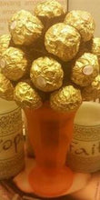 Load image into Gallery viewer, Candy Bouquet - Ferrero Rocher Chocolates
