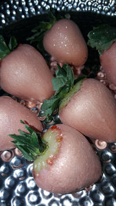 Strawberries - Chocolate Covered/Dipped (Rose Gold)
